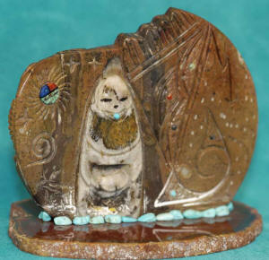 Faye Quandelacy Zuni Fetish Carvings