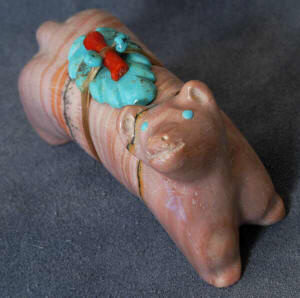 Hayes Leekya Zuni fetish Carving